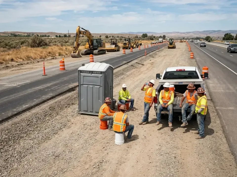 highway-road-construction-crew-007 — frequently asked questions, Porta Potty and Restroom Rentals in Donora, PA
